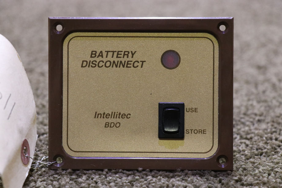 USED RV INTELLITEC BD0 BATTERY DISCONNECT SWITCH PANEL FOR SALE RV Components 
