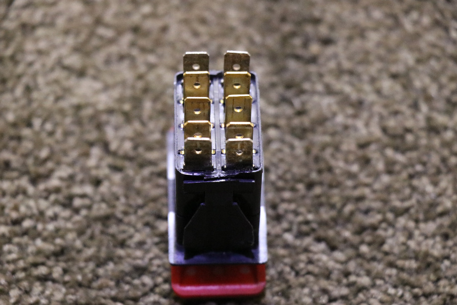 USED RV RED ENGINE BRAKE DASH SWITCH FOR SALE RV Components 