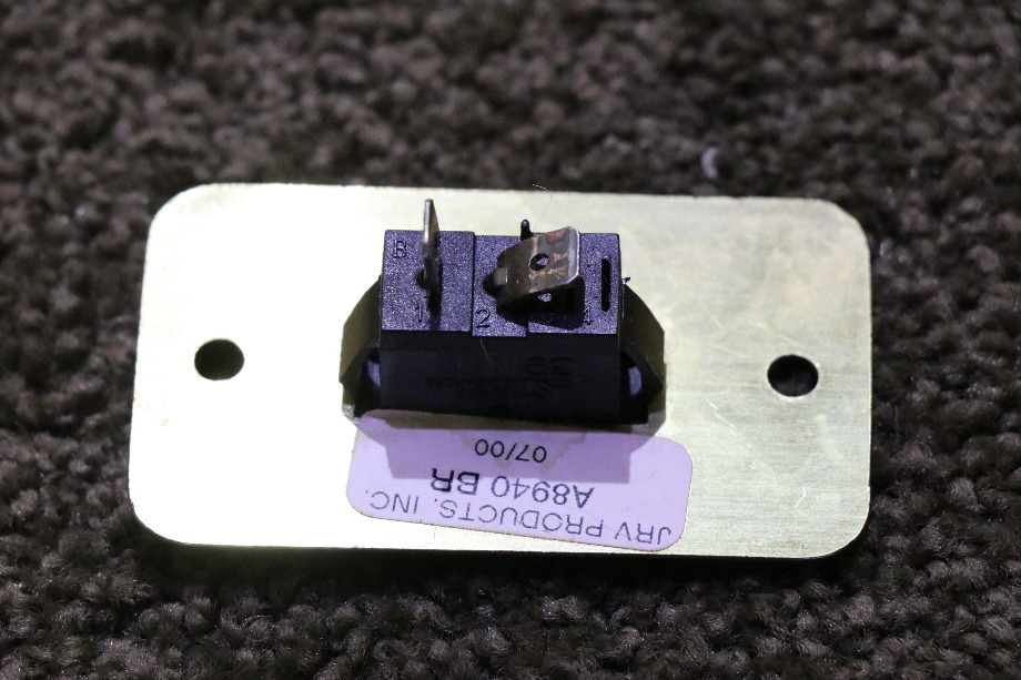 USED MOTORHOME JRV A8940BR ON/OFF SWITCH PANEL FOR SALE RV Components 