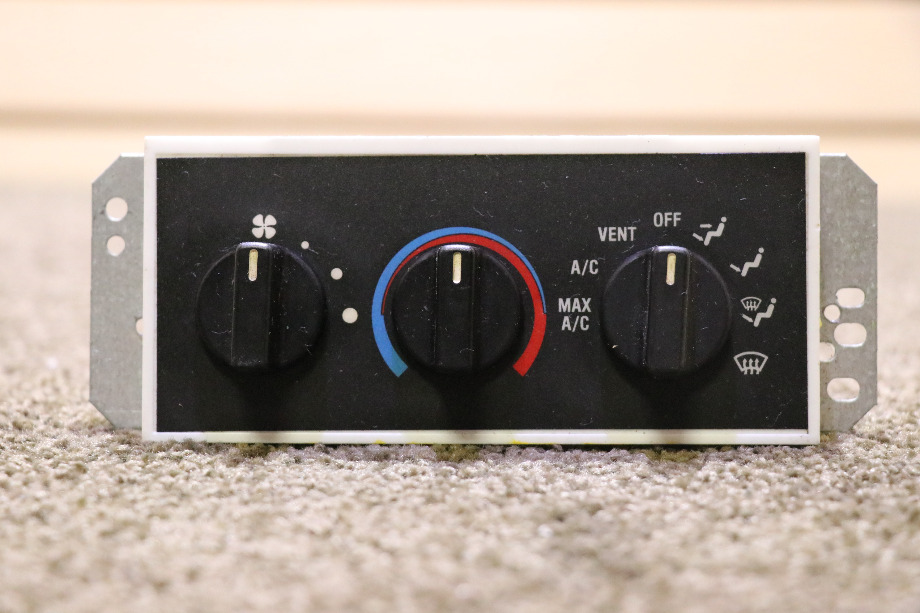 RV Components USED EVANS TEMPCON DASH AC SWITCH CONTROL PANEL RV201473