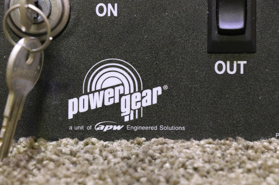 USED POWER GEAR 530052 SLIDE OUT SWITCH PANEL WITH KEYS RV PARTS FOR SALE RV Components 