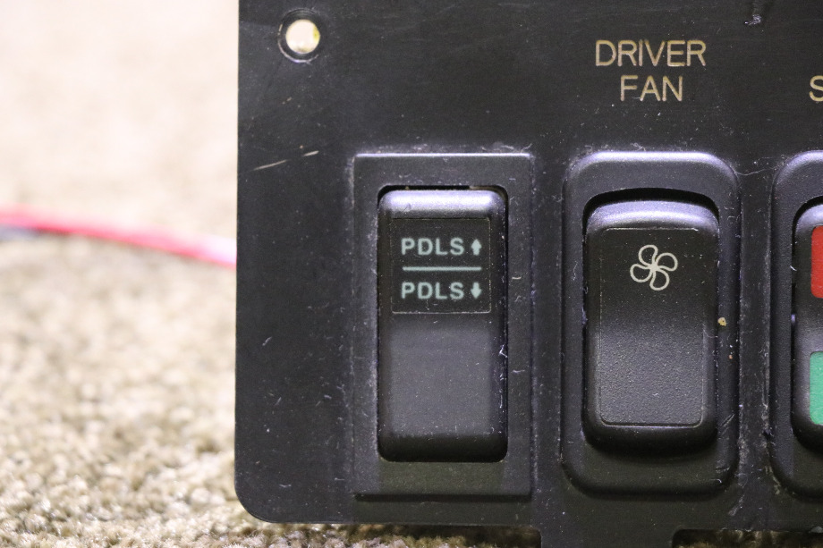 USED RV/MOTORHOME 7 SWITCH DASH PANEL FOR SALE RV Components 