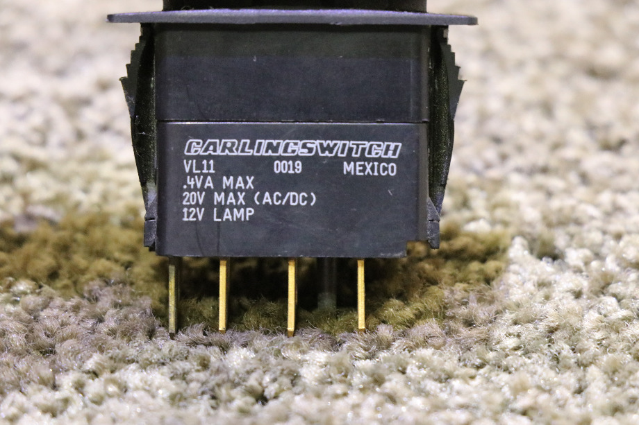 USED INC / DEC VL11 DASH SWITCH RV/MOTORHOME PARTS FOR SALE RV Components 