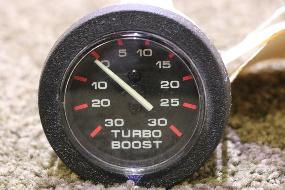 USED TURBO BOOST 10411 TELELFEX DASH GAUGE RV/MOTORHOME PARTS FOR SALE RV Components 