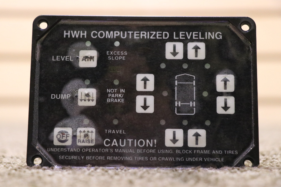 USED HWH COMPUTERIZED LEVELING AP8444 TOUCH PAD RV PARTS FOR SALE RV Components 