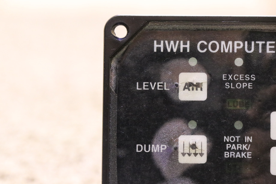 USED HWH COMPUTERIZED LEVELING AP8444 TOUCH PAD RV PARTS FOR SALE RV Components 