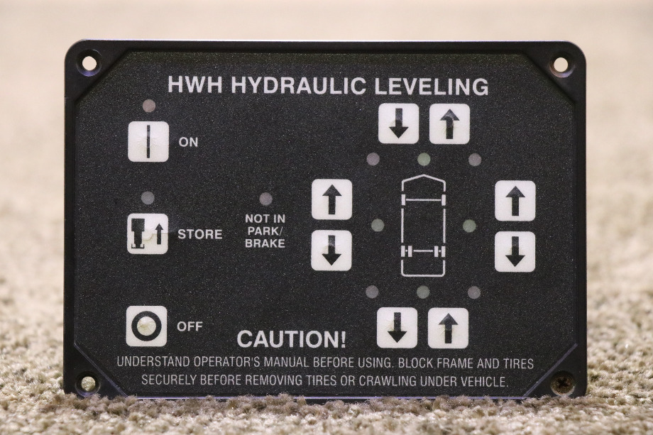 USED RV AP10215 HWH HYDRAULIC LEVELING TOUCH PAD FOR SALE RV Components 