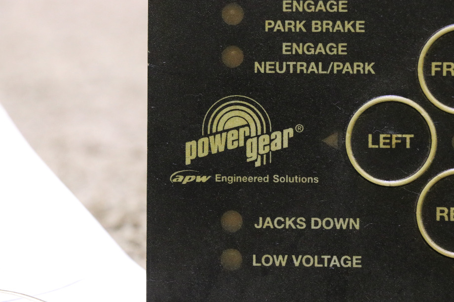 USED RV/MOTORHOME POWER GEAR HYDRAULIC LEVELERS 500535 TOUCH PAD FOR SALE RV Components 