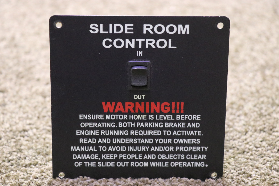 USED SLIDE ROOM SWITCH PANEL MOTORHOME PARTS FOR SALE RV Components 