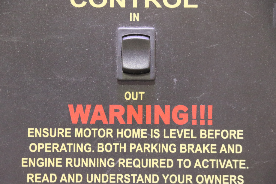 USED SLIDE ROOM CONTROL SWITCH PANEL RV/MOTORHOME PARTS FOR SALE RV Components 