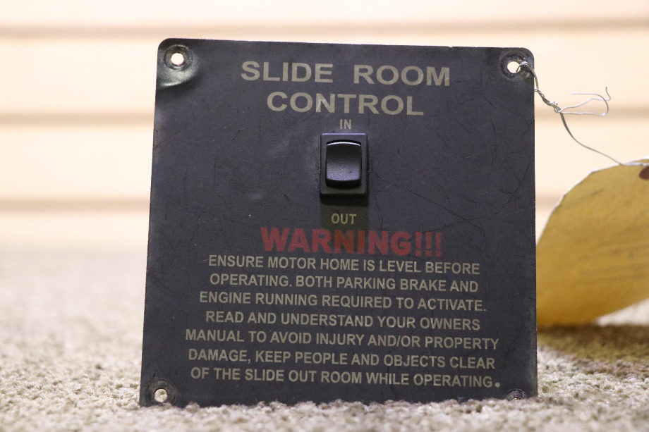 USED RV SLIDE ROOM CONTROL SWITCH PANEL FOR SALE RV Components 