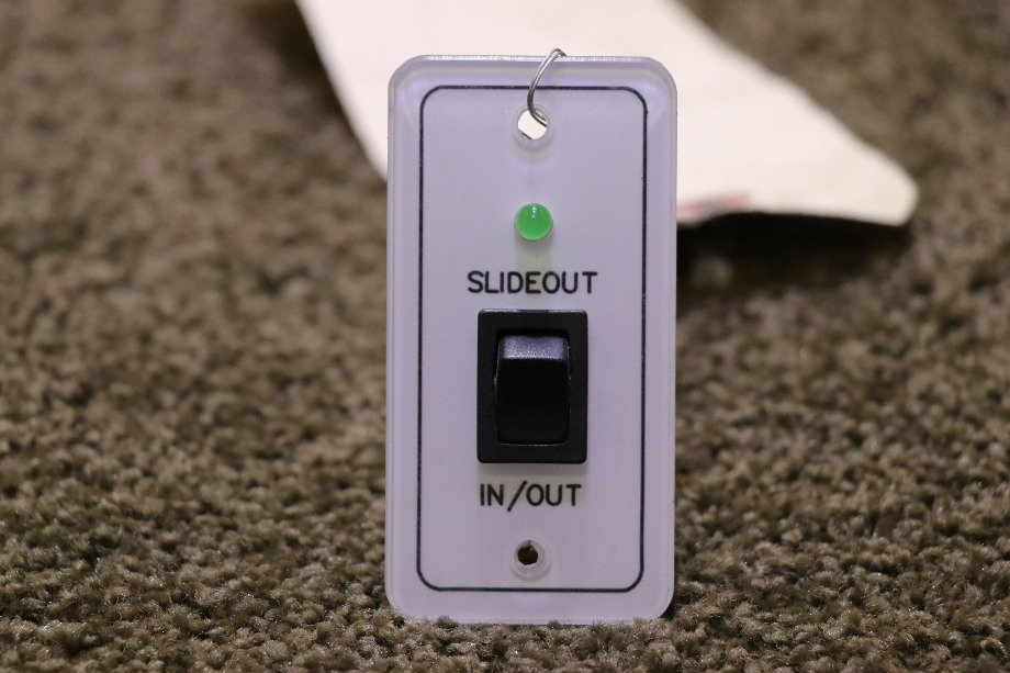 USED SLIDEOUT IN/OUT SWITCH PANEL NMBSNLOUT1 MOTORHOME PARTS FOR SALE RV Components 