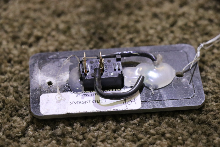 USED SLIDEOUT IN/OUT SWITCH PANEL NMBSNLOUT1 MOTORHOME PARTS FOR SALE RV Components 