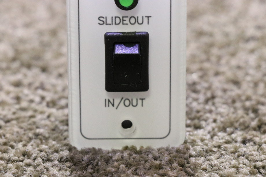 USED POSITRON CORP. SLIDEOUT IN / OUT SWITCH PANEL RV/MOTORHOME PARTS FOR SALE RV Components 