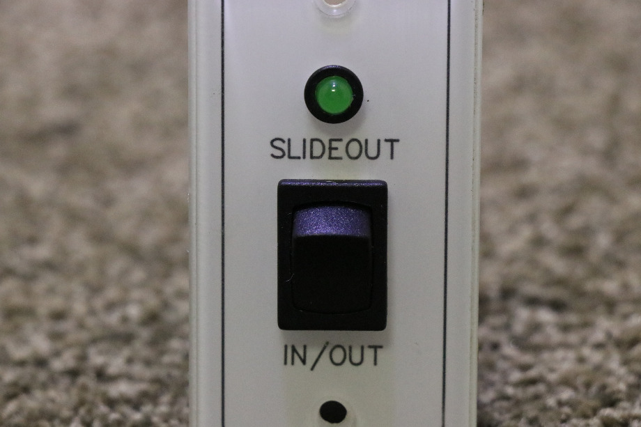 USED MOTORHOME SLIDEOUT IN/OUT NMBSNLOUT POSITRON CORP SWITCH PANEL FOR SALE RV Components 