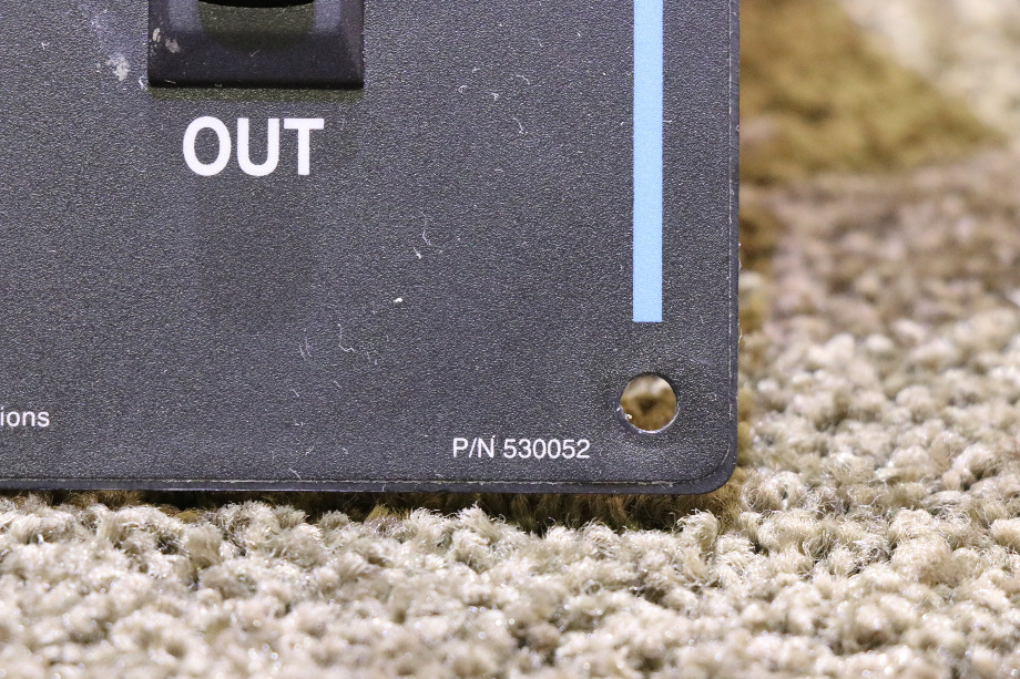 USED MOTORHOME 530052 POWER GEAR SLIDE OUT SWITCH CONTROL PANEL FOR SALE RV Components 