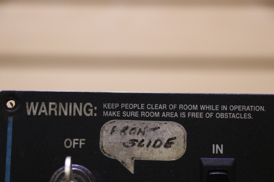 USED RV/MOTORHOME POWER GEAR 530052 SLIDE OUT CONTROL SWITCH PANEL FOR SALE RV Components 