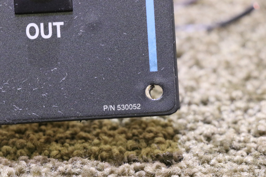 USED RV/MOTORHOME POWER GEAR 530052 SLIDE OUT CONTROL SWITCH PANEL FOR SALE RV Components 