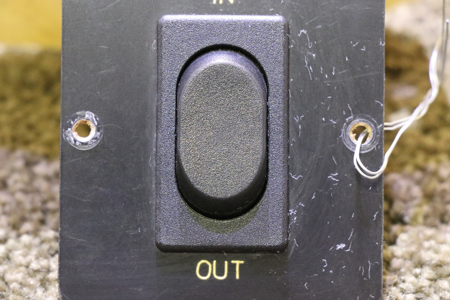 USED RV/MOTORHOME SLIDE OUT IN/OUT SWITCH PANEL FOR SALE RV Components 