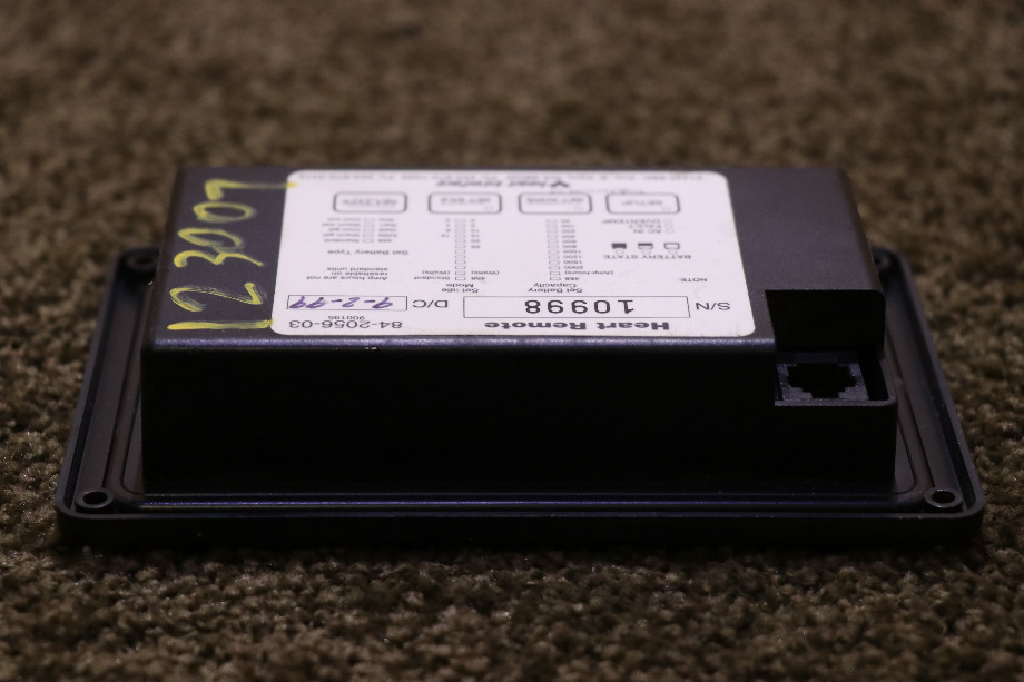 USED HEART INTERFACE 84-2056-03 HEART REMOTE PANEL MOTORHOME PARTS FOR SALE RV Components 