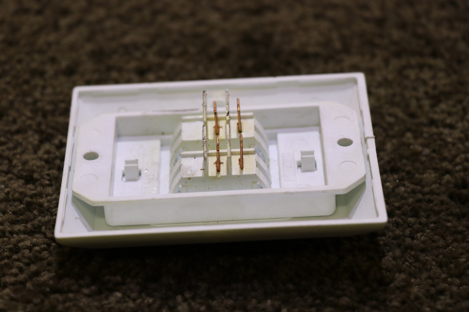 USED DOUBLE ON / OFF SWITCH PANEL RV/MOTORHOME PARTS FOR SALE RV Components 