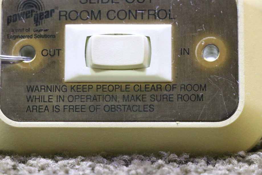 USED POWER GEAR SLIDE-OUT ROOM CONTROL SWITCH PANEL MOTORHOME PARTS FOR SALE RV Components 