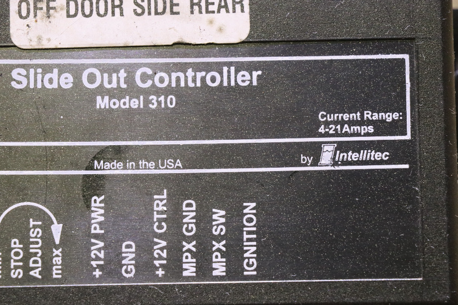 USED MOTORHOME INTELLITEC 00-00525-310 SLIDE OUT CONTROLLER MODEL 310 FOR SALE RV Components 