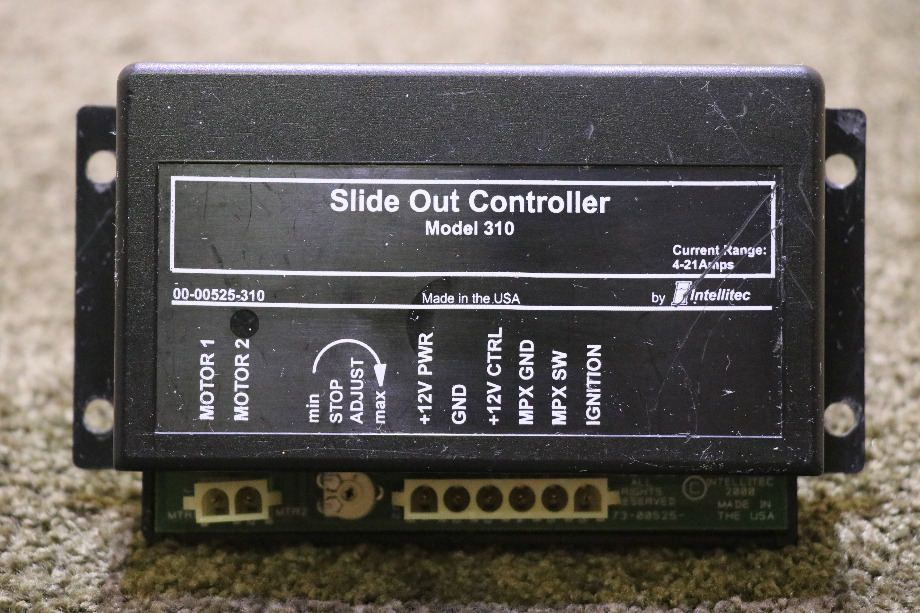 USED SLIDE OUT CONTROLLER MODEL 310 BY INTELLITEC 00-00525-310 RV PARTS FOR SALE RV Components 