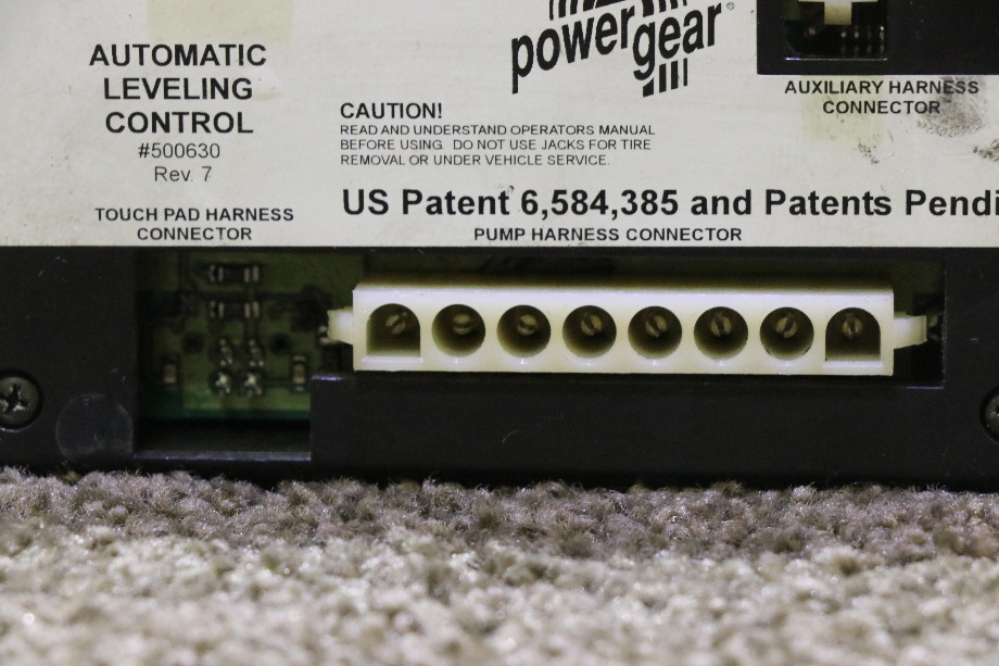 USED RV/MOTORHOME POWER GEAR 500630 AUTOMATIC LEVELING CONTROL MODULE FOR SALE RV Components 