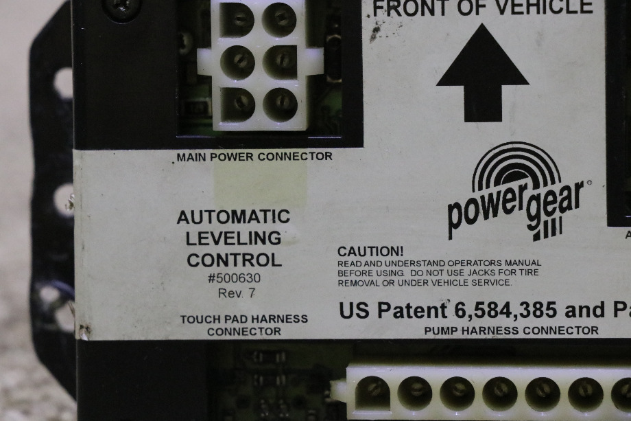 USED RV/MOTORHOME POWER GEAR 500630 AUTOMATIC LEVELING CONTROL MODULE FOR SALE RV Components 
