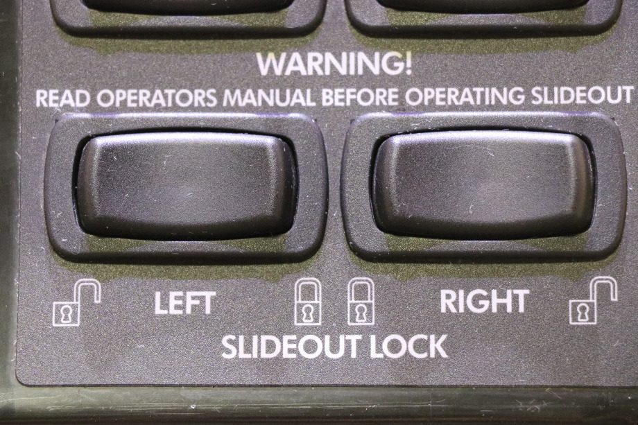 USED RV SLIDEOUT ROOM SWITCH PANEL FOR SALE RV Components 