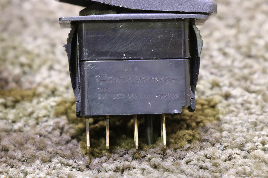 USED VDD1 BLACK ROCKER DASH SWITCH RV/MOTORHOME PARTS FOR SALE RV Components 
