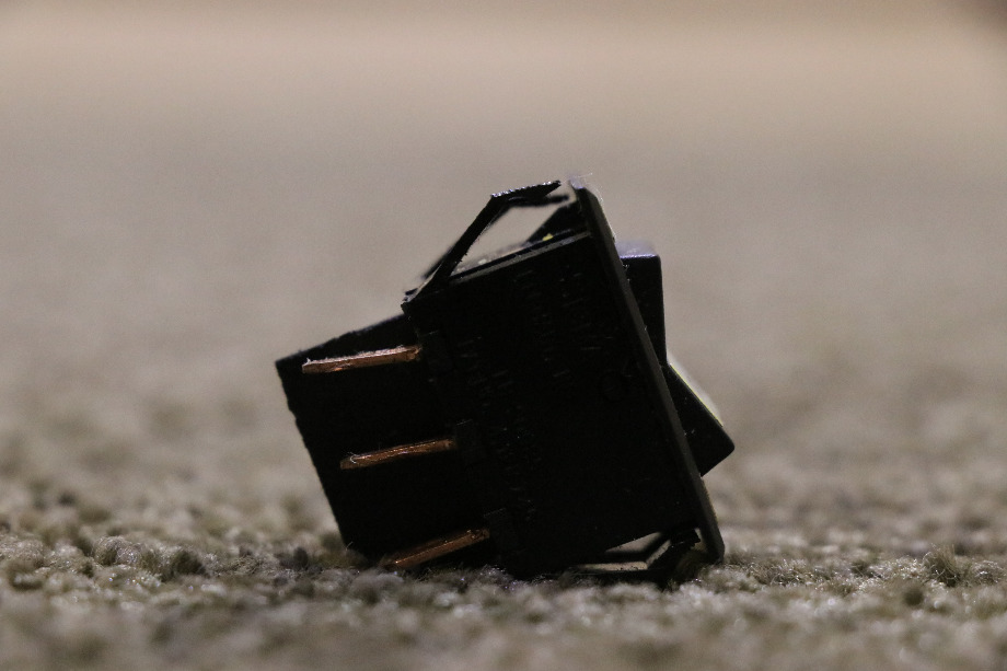 USED BLACK ROCKER DASH SWITCH MOTORHOME PARTS FOR SALE RV Components 