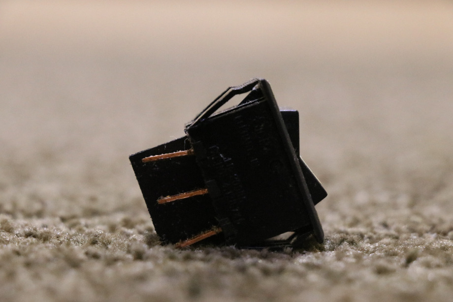 USED RV BLACK ROCKER SWITCH FOR SALE RV Components 