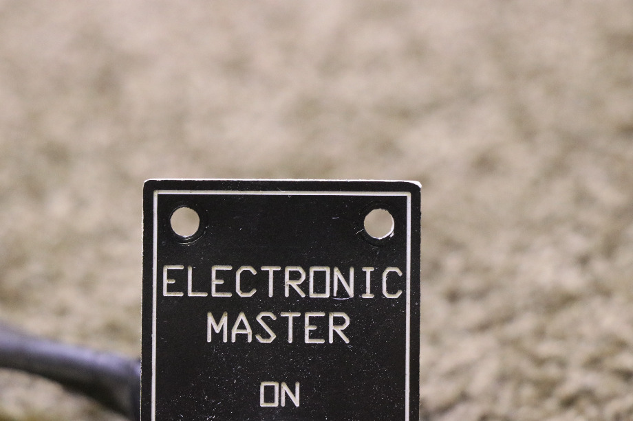 USED ELECTRONIC MASTER ON / OFF FLIP SWITCH MOTORHOME PARTS FOR SALE RV Components 
