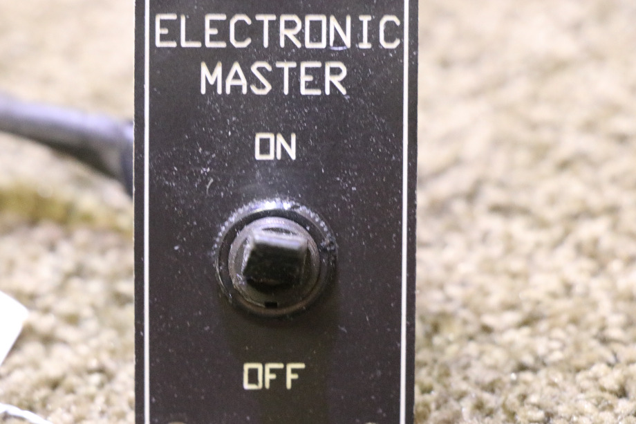 USED ELECTRONIC MASTER ON / OFF FLIP SWITCH MOTORHOME PARTS FOR SALE RV Components 