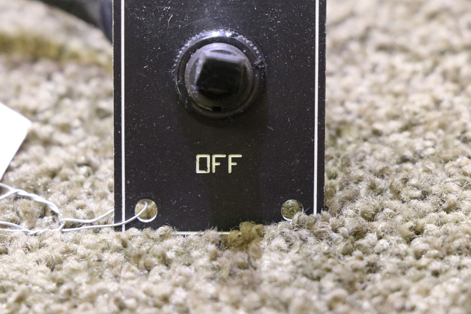 USED ELECTRONIC MASTER ON / OFF FLIP SWITCH MOTORHOME PARTS FOR SALE RV Components 
