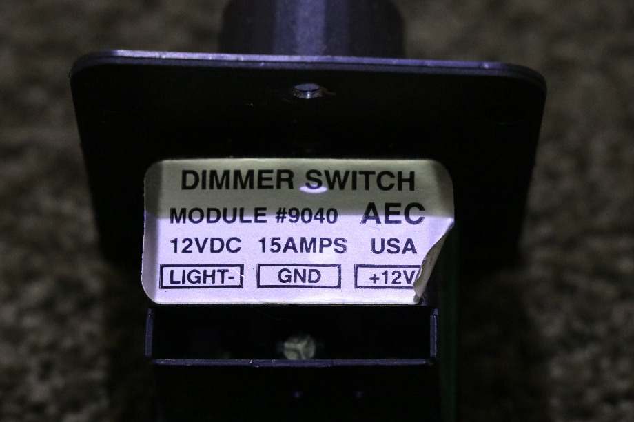 USED MOTORHOME DIMMER SWITCH #9040 FOR SALE RV Components 