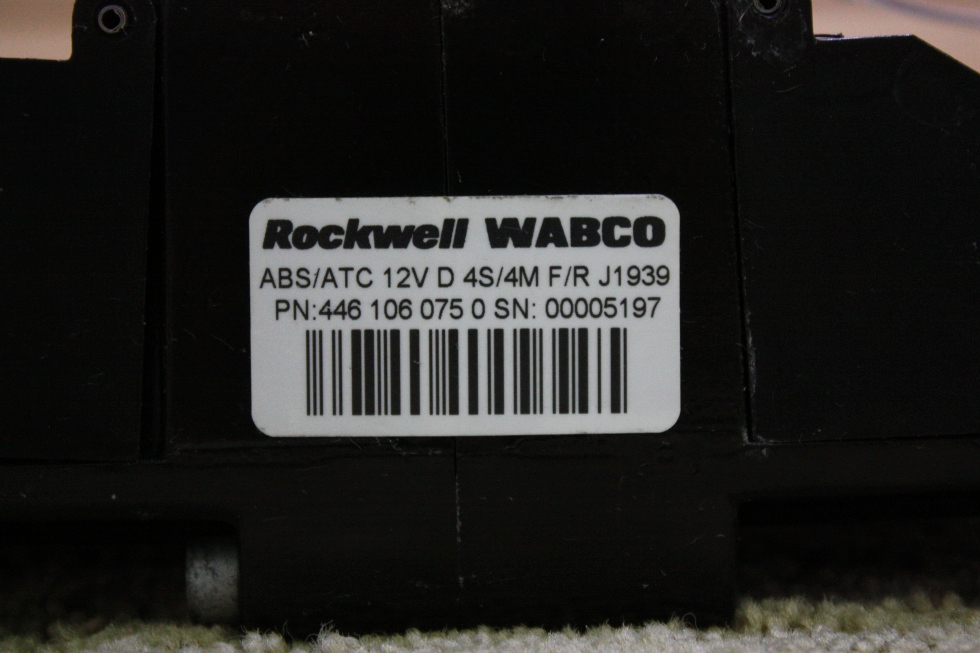 USED ROCKWELL WABCO ABS CONTROL BOARD 4461060750 FOR SALE RV Components 
