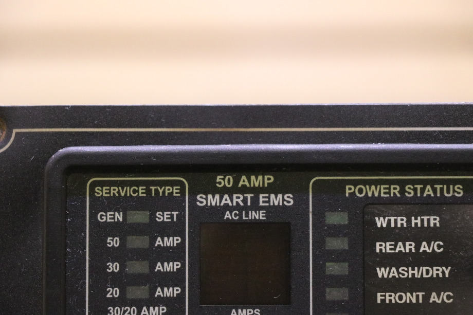 USED INTELLITEC 50 AMP SMART EMS DISPLAY PANEL MOTORHOME PARTS FOR SALE RV Components 