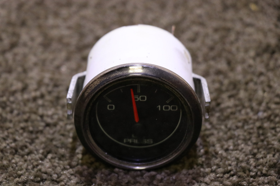 USED MOTORHOME OIL PRESSURE DASH GAUGE FOR SALE RV Components 