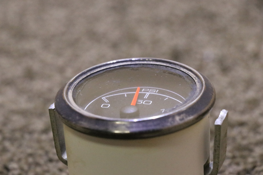 USED MOTORHOME OIL PRESSURE DASH GAUGE FOR SALE RV Components 
