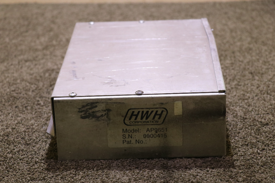 USED AP9651 HWH LEVELING CONTROL BOX MOTORHOME PARTS FOR SALE RV Components 