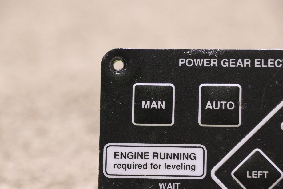 USED POWER GEAR 140-1226 ELECTRONIC LEVELING TOUCH PAD MOTORHOME PARTS FOR SALE RV Components 