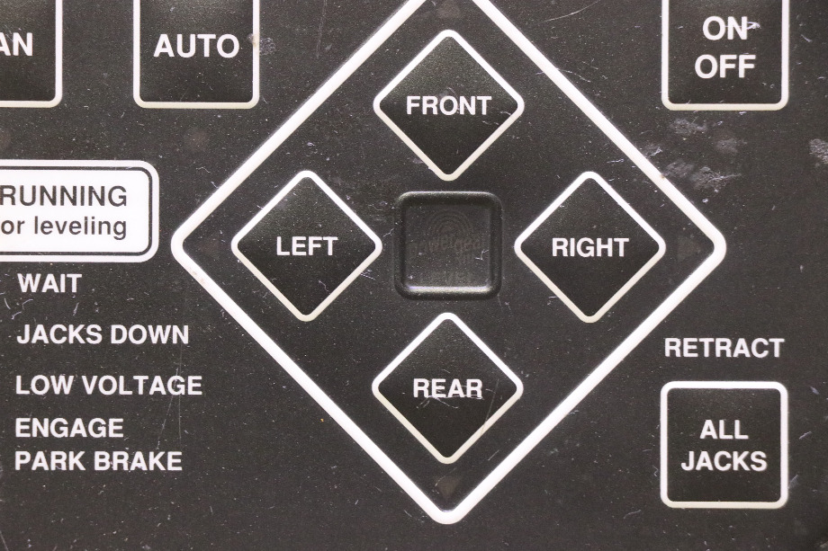 USED POWER GEAR 140-1226 ELECTRONIC LEVELING TOUCH PAD MOTORHOME PARTS FOR SALE RV Components 