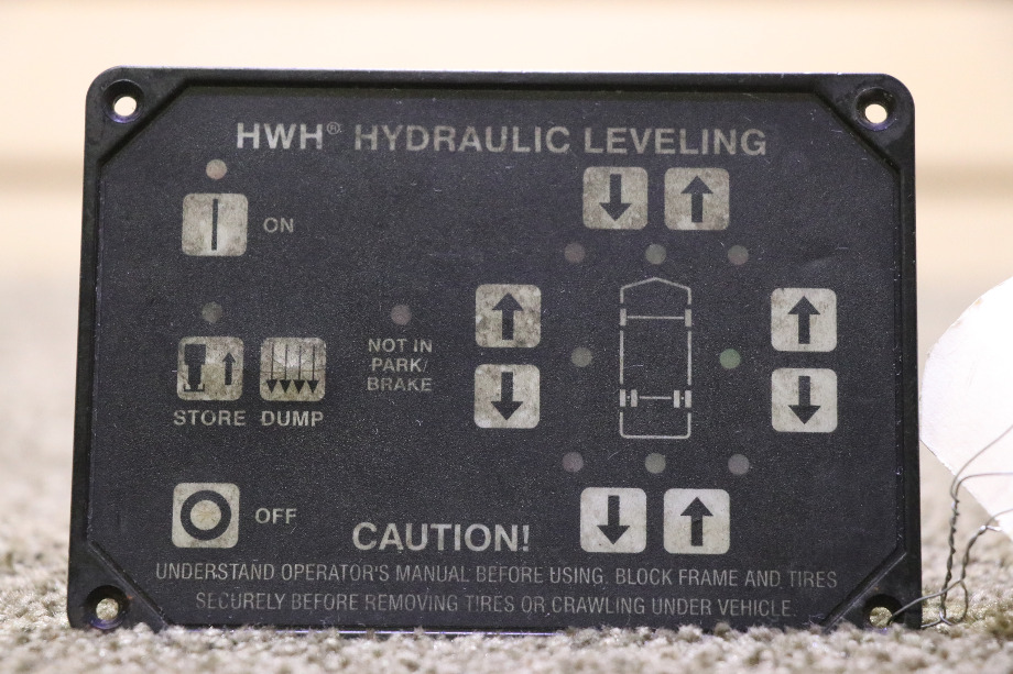 USED RV/MOTORHOME HWH HYDRAULIC LEVELING AP10054 TOUCH PAD FOR SALE RV Components 