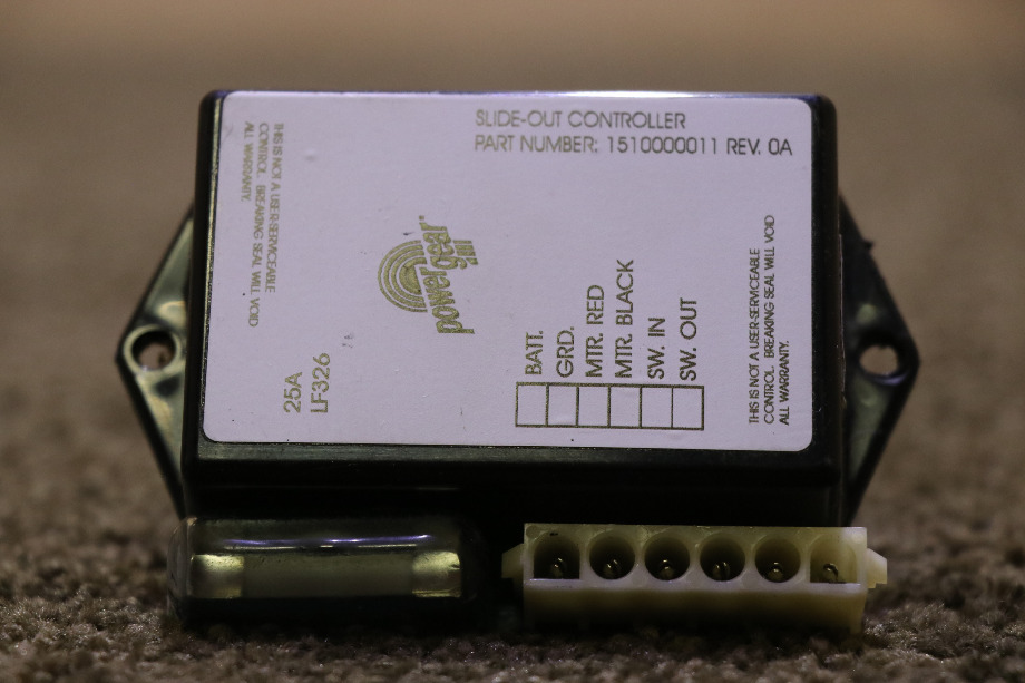 USED RV/MOTORHOME POWER GEAR SLIDE OUT CONTROLLER 1510000011 FOR SALE RV Components 