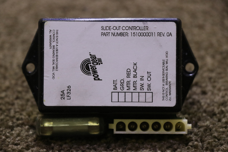 USED RV POWER GEAR 1510000011 SLIDE OUT CONTROLLER FOR SALE RV Components 