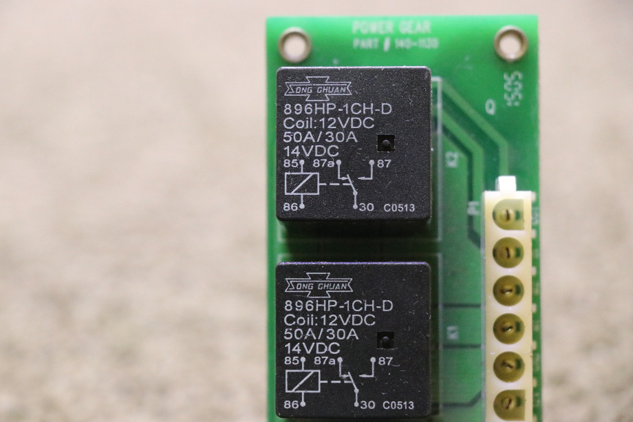 USED POWER GEAR 140-1130 SLIDE OUT CONTROL BOARD RV PARTS FOR SALE RV Components 