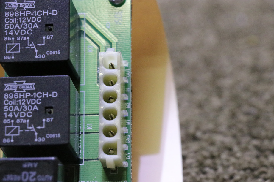 USED 140-1130 POWER GEAR SLIDE OUT CONTROL BOARD RV/MOTORHOME PARTS FOR SALE RV Components 